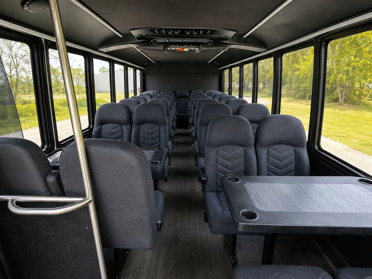 18 passenger minibus inside