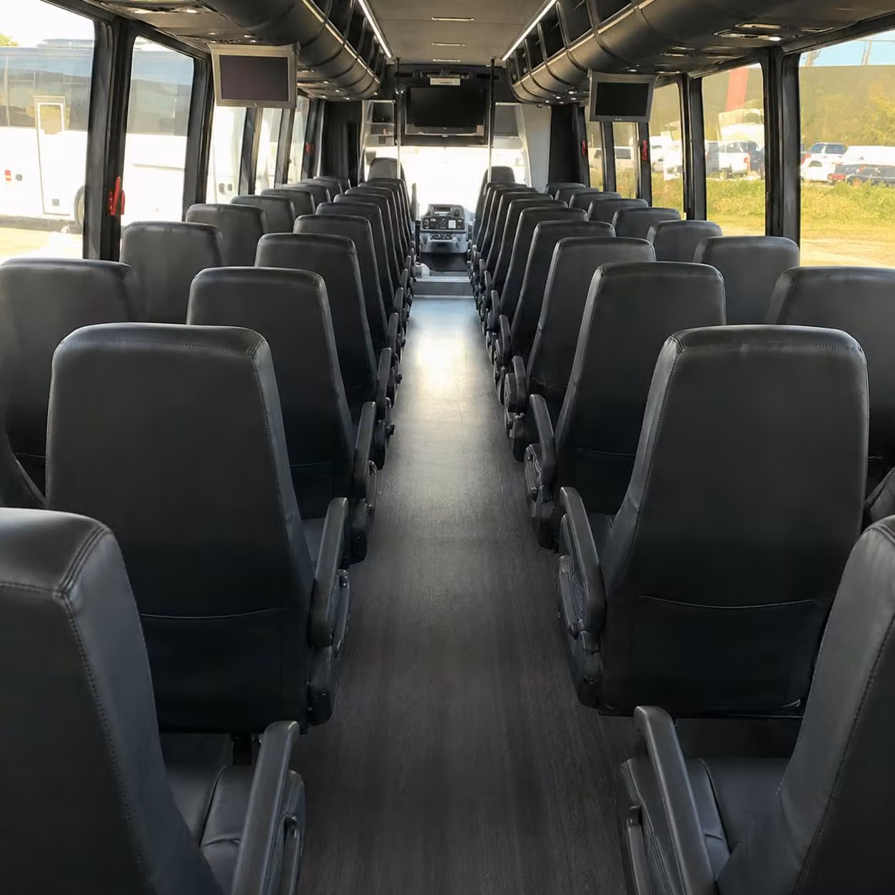 35 passenger minibus interior