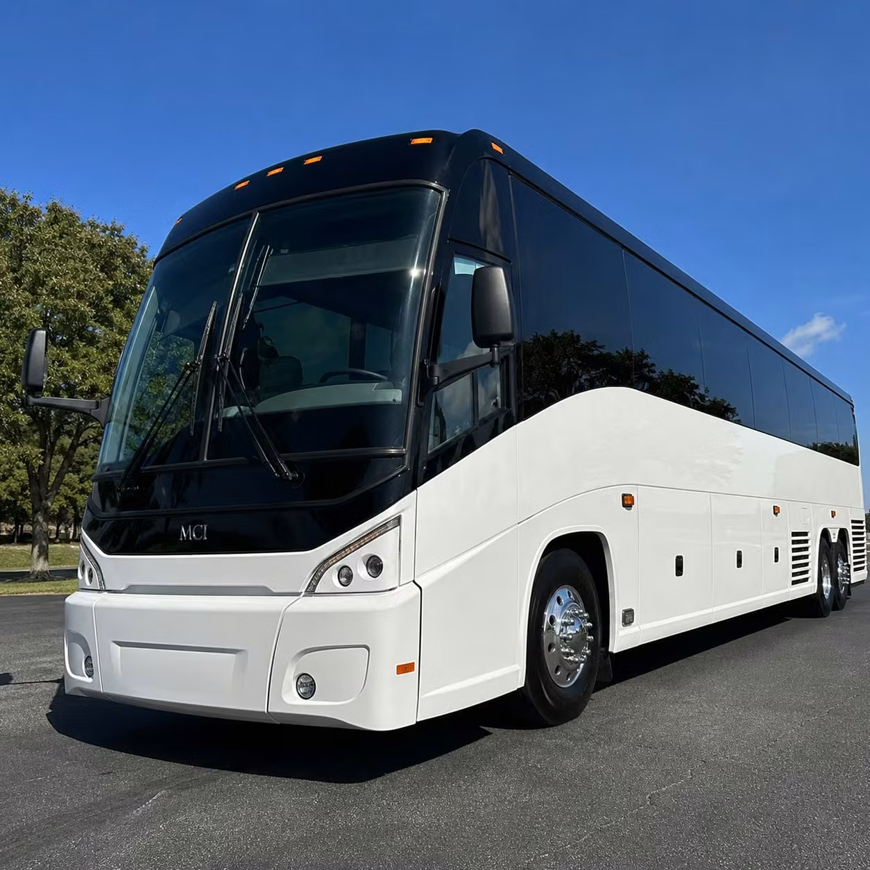 56 passenger charter bus