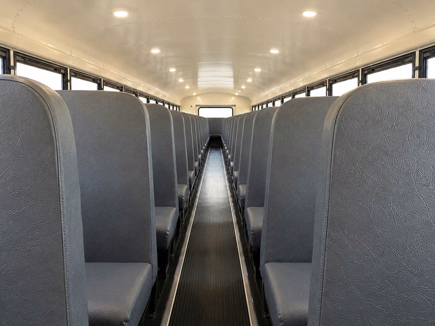 school bus interior