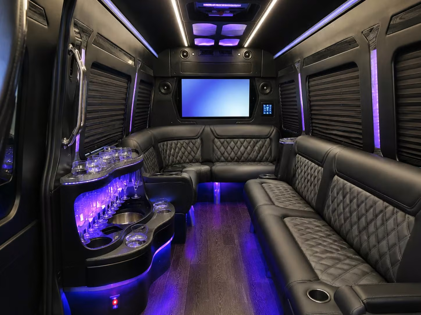 sprinter limousine inside