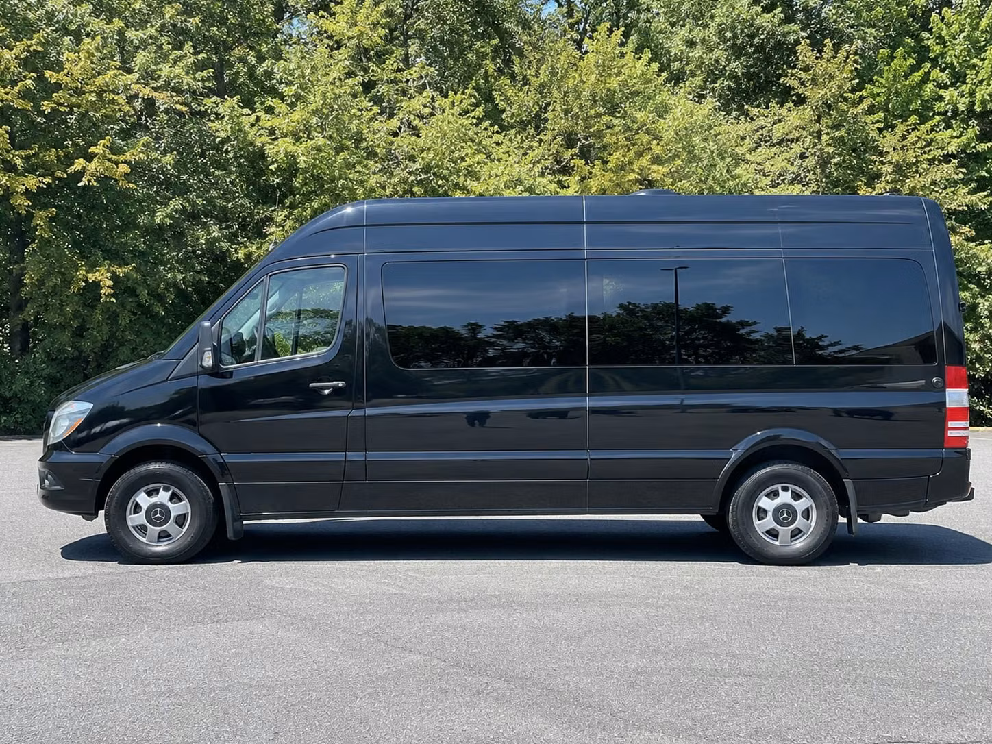 sprinter van with driver