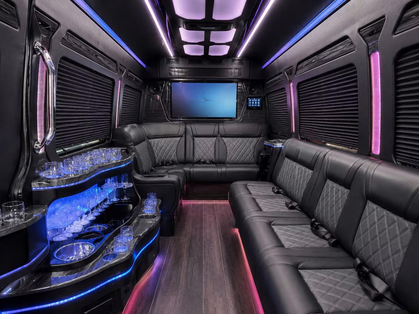 when the reception ends get everyone home safe with a late night return shuttle